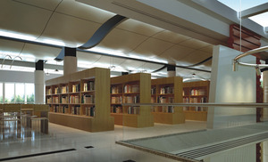 圖書館-樓梯立柱